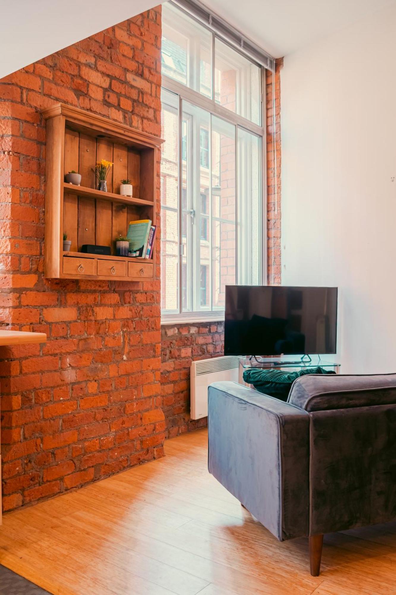 Chic Georgian Flat In Central مانشستر المظهر الخارجي الصورة