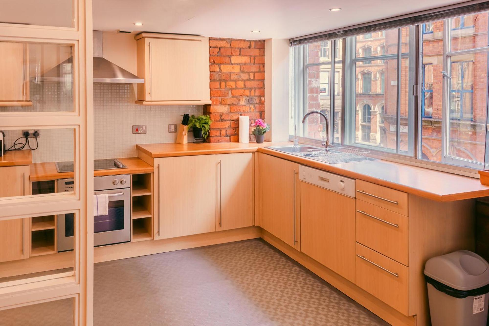 Chic Georgian Flat In Central مانشستر المظهر الخارجي الصورة